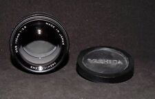 Yashica 135 mm f 2.8 DSB, innesto C/Y, tappi