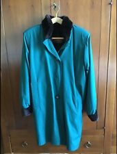 Cappotto Yves Saint Laurent Fourrures interno in pelliccia anni 80 Vintage 