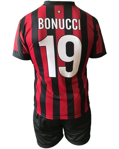 Completo bonucci milan bambino - bonucci,