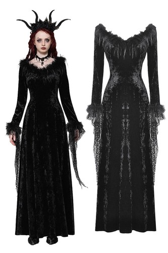 Maxi abito donna - , dark