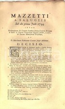 1754 SAN SALVATORE MONFERRATO Castello conteso da Giulio Cesare BALBO BERTONE