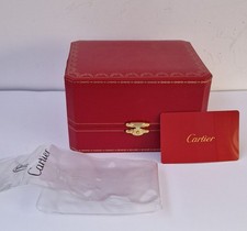 Grande Scatola Box E Garanzia Per Orologio Cartier Originale