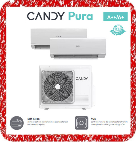 Candy pura dual - pura, btu