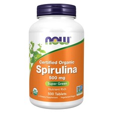 NOW FOODS Spirulina 500 mg