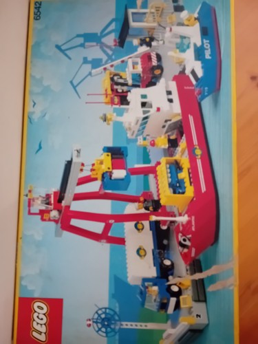 Lego 6542 porto con nave - lego,