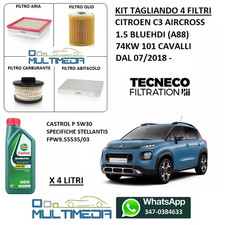 TAGLIANDO FILTRI OLIO CASTROL