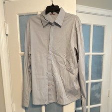 Prada Men's Light Gray Solid