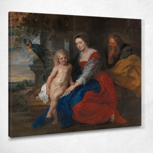 Sacra famiglia con il - la,
