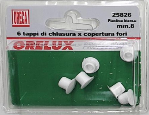 Oreca tappi copriforo in - -,