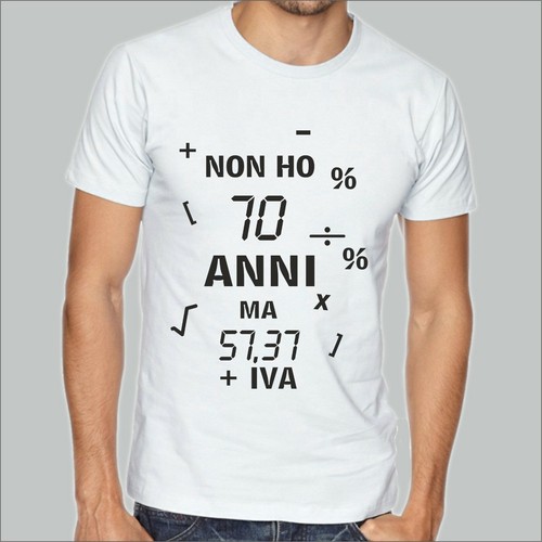 Shirt uomo anni festa - uomo, di