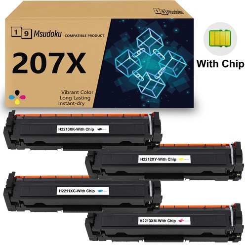 Toner con chip 207x 207a - toner,