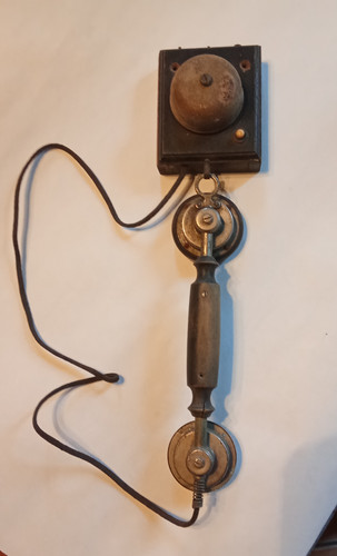 Antico telefono interno in - da,