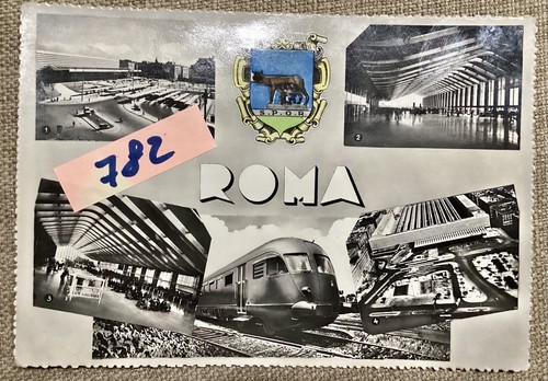 Cartolina roma varie - roma,