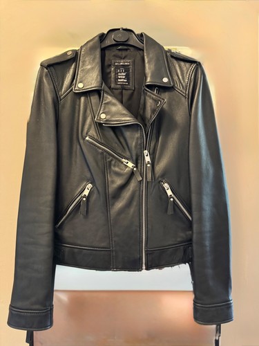 Giacca biker pelle zara - giacca,