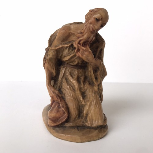 Statuina presepe vintage legno