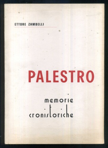 Palestro memorie - -,