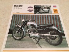 Carte moto Triumph 500 TR5