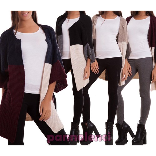 Cardigan donna senza chiusura