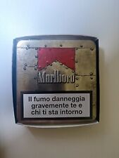 MARLBORO TIN BOX ROSSA-PACCHETTO IN METALLO VINTAGE VUOTO 