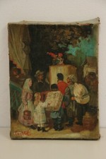 BERTOLOTTI CESARE ( 1854-1932) Olio su tela
