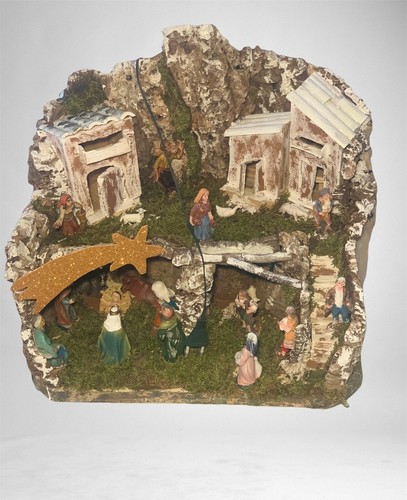 Presepe artigianale stile - presepe,