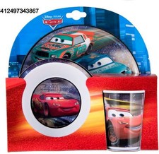 SET PAPPA IN MELAMINA 3 PEZZI CARS  34390