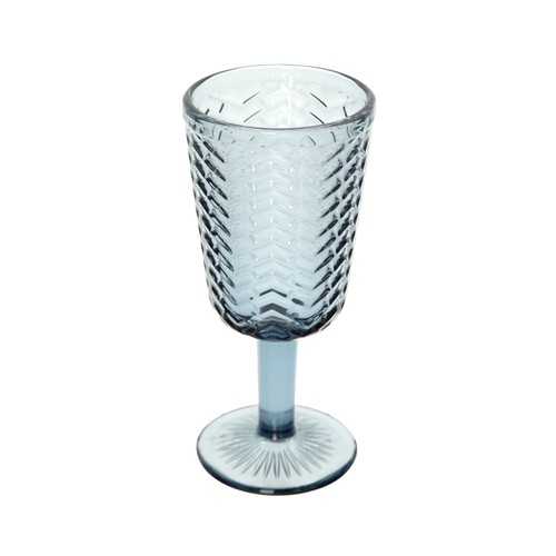 Set calici acqua vetro - calici, blu