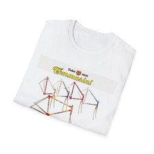 T-shirt maglia ciclismo Tommasini 1992 telaio promo repro grafica maglietta