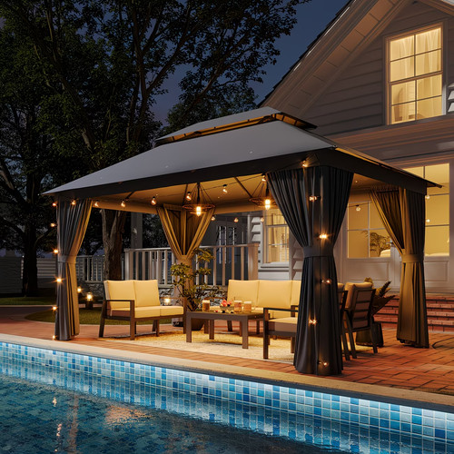 Heavy duty outdoor gazebo - heavy-duty,