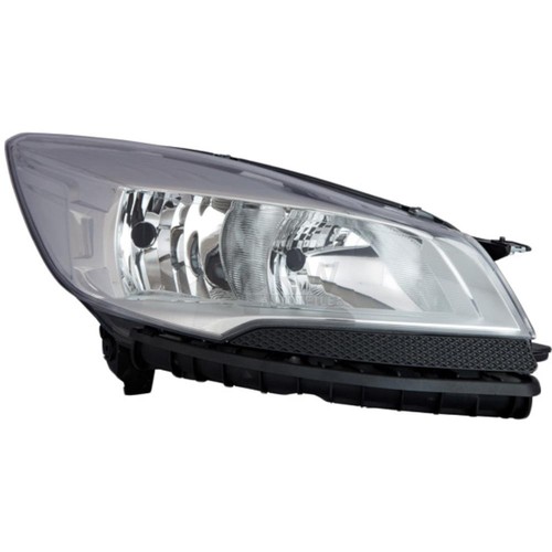 Faro alogeno destro con motore - alogeno,