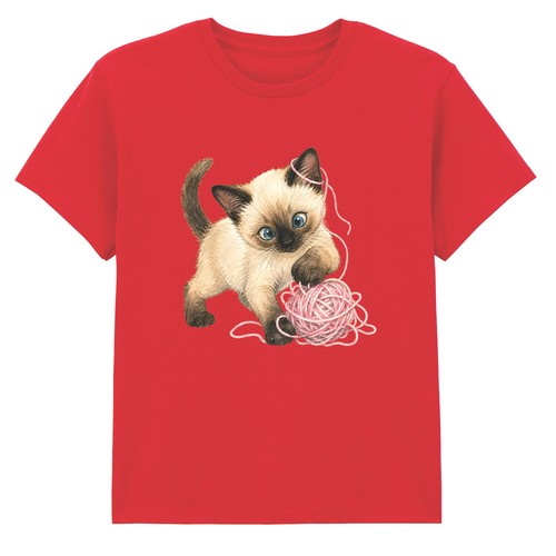 Shirt gattino siamese che - gattino,