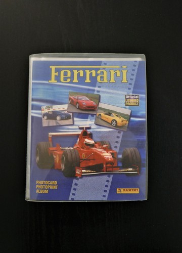 Album panini ferrari photocard - album,