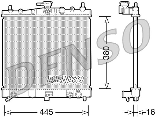 Radiatore nissan micra iii - micra,