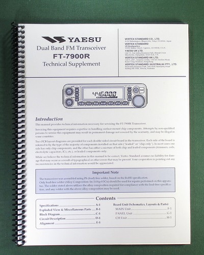 Yaesu 7900r manuale di - manuale,