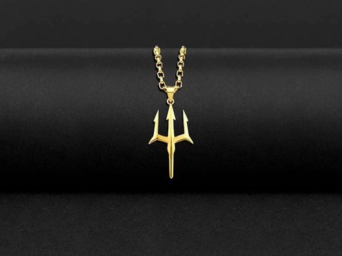 Ciondolo tridente argento - ciondolo,