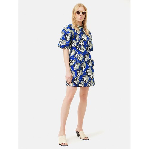 Jigsaw shirt mini abito - t-shirt,