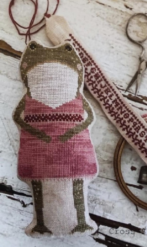 Lily pinkeep cross stitch - pinkeep,