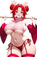 Mito Uzumaki Naruto Vinyl Car