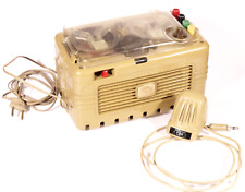 PRL) GELOSO MILANO ITALIA MAGNETOFONO CASTELLI MICROFONO T32 NASTRO BOBINA MIC