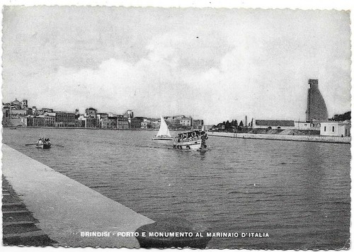 Brindisi porto e monumento - -,