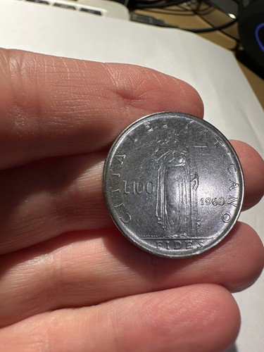 100 lire 1960 vaticano - 1960,