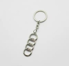 Portachiavi AUDI keychain A1 A2 A3 A4 A5 A6 Q2 Q3 Sportback Q4 Q5 TT Q8 e-tron