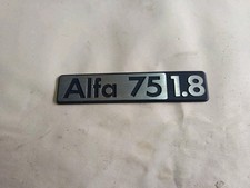 ALFA ROMEO 75 1.8 LOGO SIGLA