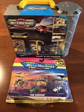 Custodia gioco garage Park N Go MicroMachines 2020 nuova con scatola + #28 Cruisin' Pack 1996