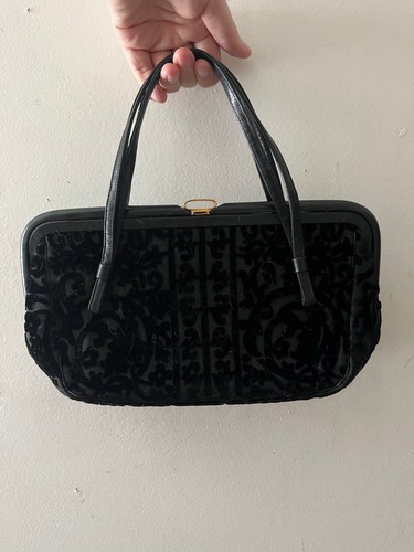 Borsa mano vintage anni 50 - borsa,