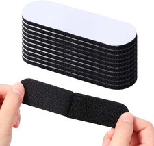 Strappo Adesivo, Feltro Adesivo Forte Biadesivo 10 Pezzi 3 X 10 Cm Autoadesivo N