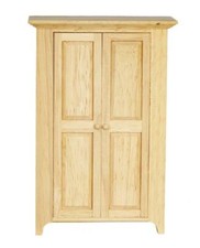 Bambole Casa Legno Grezzo