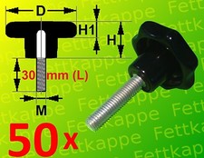 50 x vite con impugnatura a