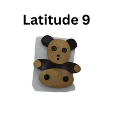 Fermacapelli legno panda - fermacapelli,