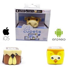 Giochi Preziosi Cupets X 3 Personaggi IOS ANDROID Bambino Bambina Smartphone PET